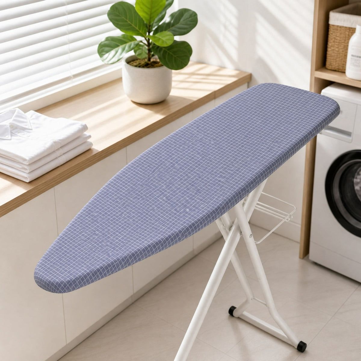Folding Mini Ironing Pad for Sleeves and Collars, Grey Travel Board - Image 2