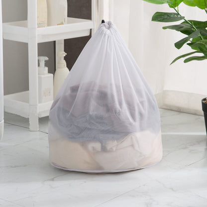 Mesh Laundry Bag with Drawstring Lock, 16 by 12 Inch Wash Bag for Delicates - Image 2