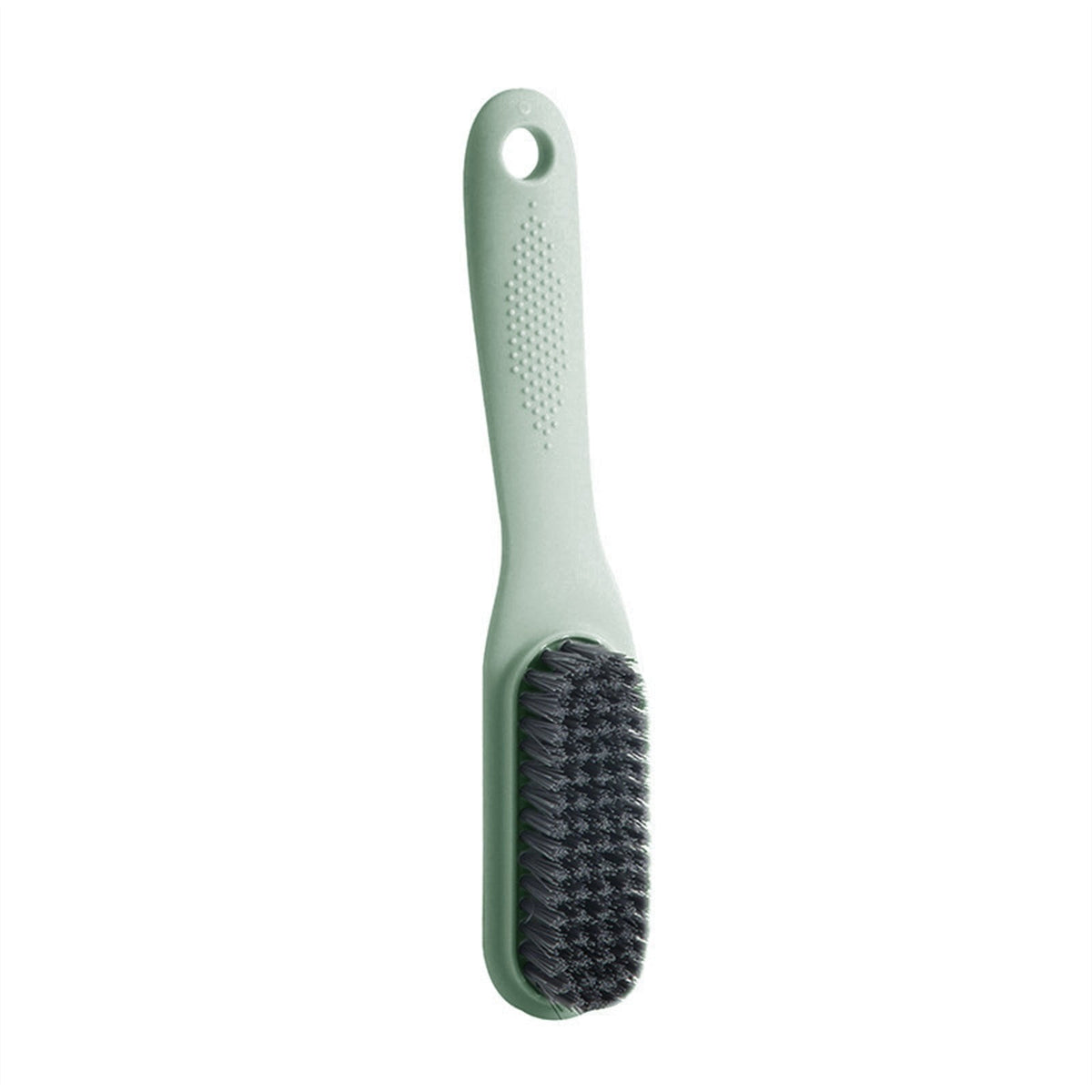 Soft Nylon Laundry and Stain Brush with Comfort Grip and Hanging Hole
