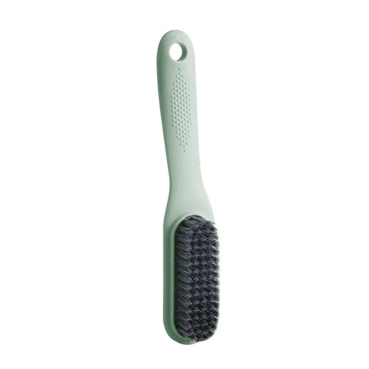 Soft Nylon Laundry and Stain Brush with Comfort Grip and Hanging Hole