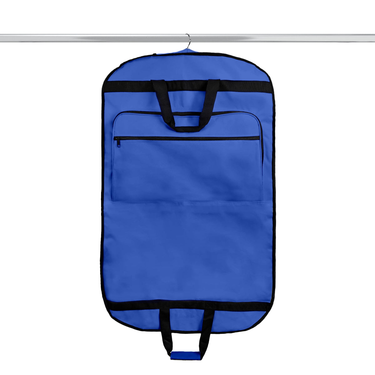 Folding Garment Bag for Suits and Dresses, 39 Inch Cover in Royal Blue