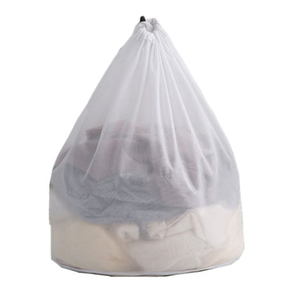 Mesh Laundry Bag with Drawstring Lock, 16 by 12 Inch Wash Bag for Delicates