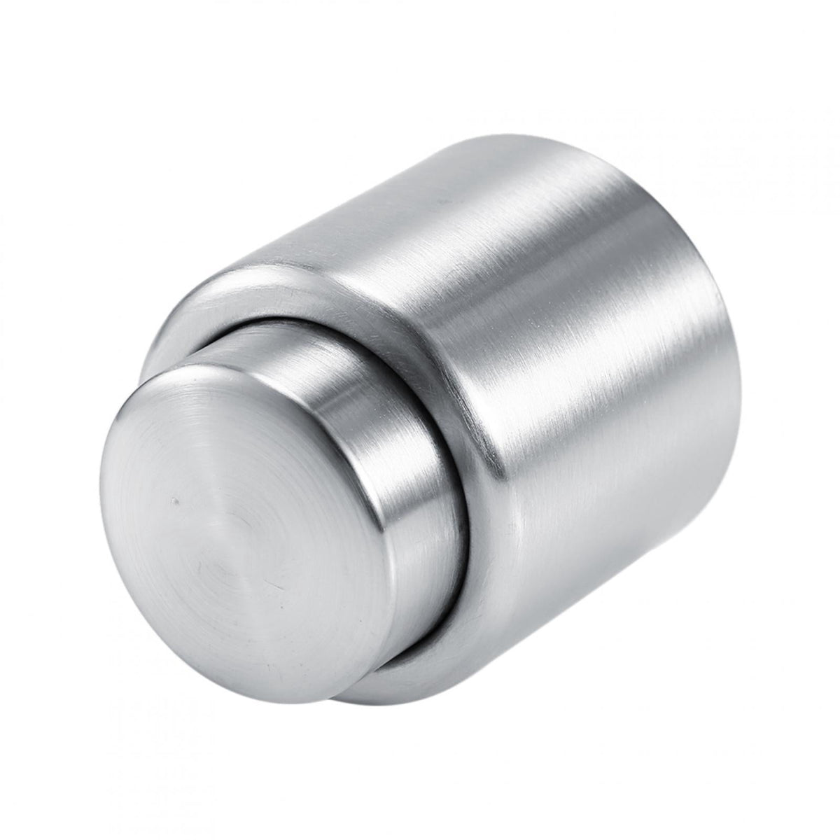 Vacuum Wine Bottle Stopper in Stainless Steel, 1.97 Inch Reusable Sealer