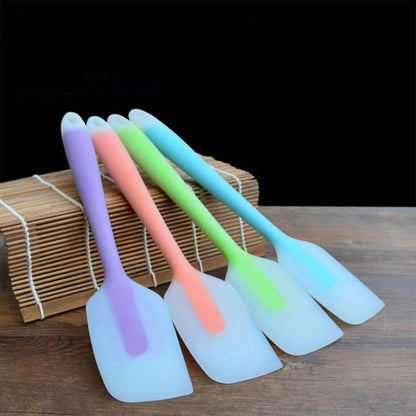 Translucent Silicone Spatula Set, Five Small Flexible Scrapers for Baking - Image 4