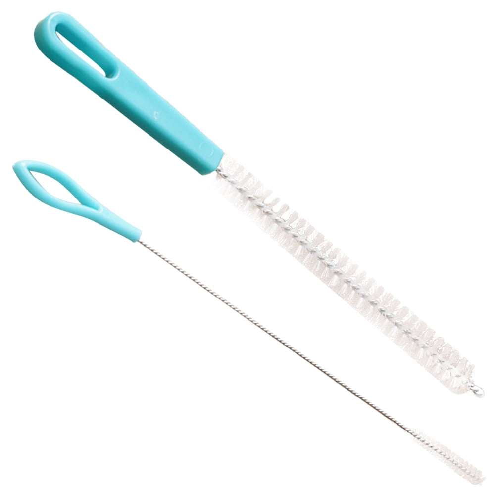 Drinking Straw Cleaning Brushes, Set of Two Narrow Bottle and Lid Brushes - Image 4