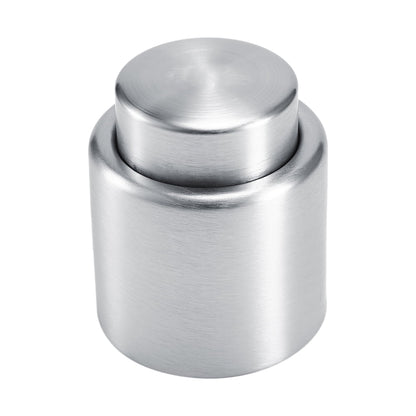 Vacuum Wine Bottle Stopper in Stainless Steel, 1.97 Inch Reusable Sealer - Image 3