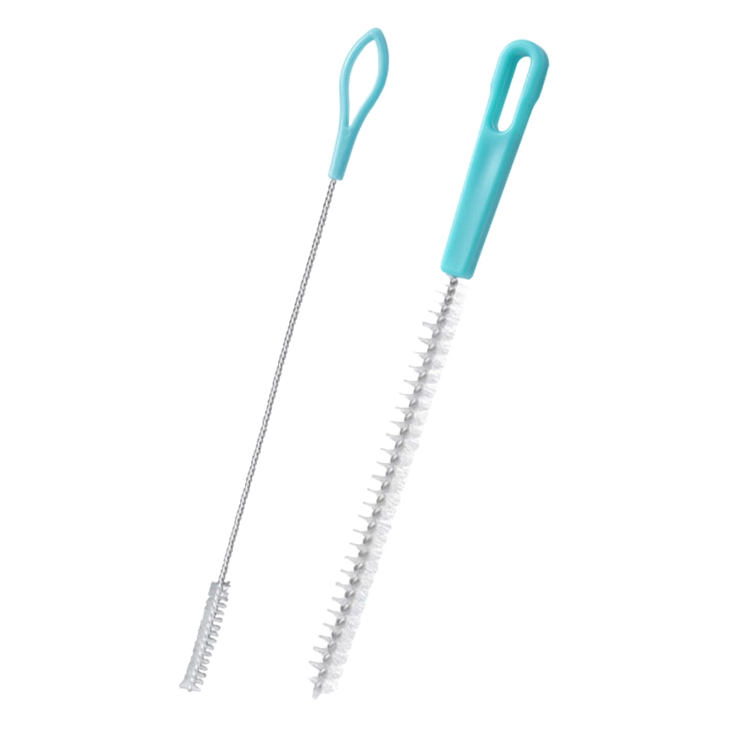 Drinking Straw Cleaning Brushes, Set of Two Narrow Bottle and Lid Brushes - Image 5