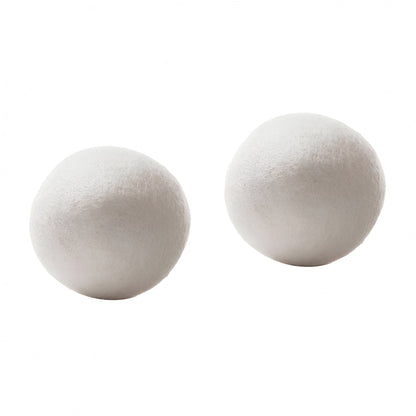 Wool Dryer Balls, Reusable Two-Pack That Softens Laundry Without Liquid