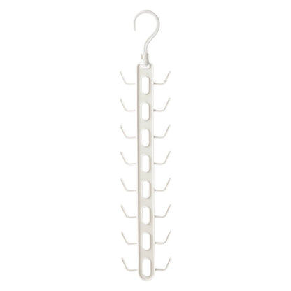 Rotating 16-Hook Closet Hanger for Tank Tops, Scarves and Belts